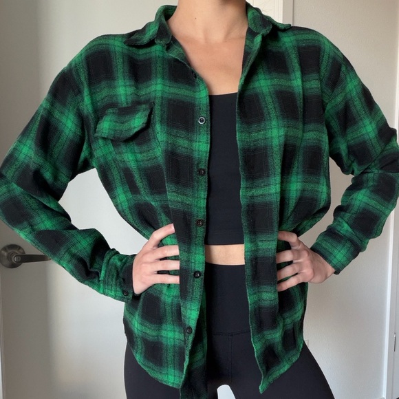 Edikted Tops - Edikted Dalston Flannel Shirt